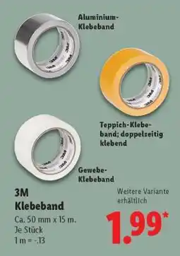 Lidl 3M Klebeband Angebot