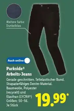 Lidl Parkside Arbeits-Jeans Angebot