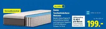 Lidl Emma Taschenfederkern-Matratze Angebot