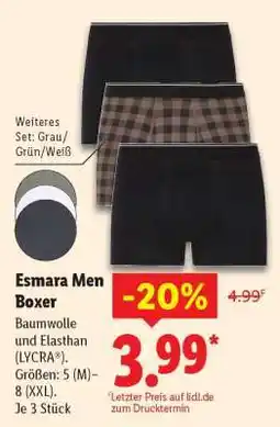 Lidl Esmara Men Boxer Angebot
