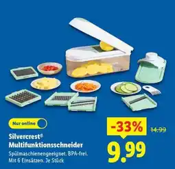 Lidl SILVERCREST Multifunktionsschneider Angebot