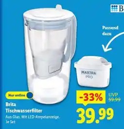 Lidl BRITA Tischwasserfilter Angebot