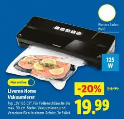 Lidl Livarno Home Vakuumierer Angebot