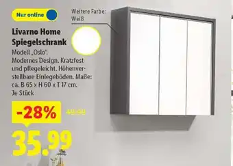 Lidl Livarno Home Spiegelschrank Angebot
