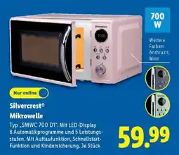 Lidl SILVERCREST Mikrowelle Angebot