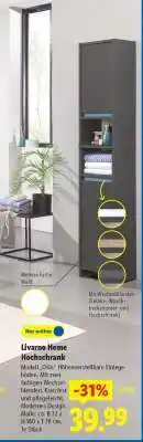 Lidl LIVARNO home Hochschrank Angebot