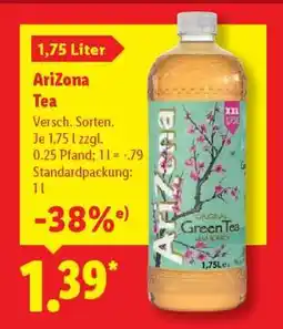 Lidl AriZona Tea Angebot