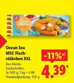 Lidl Ocean Sea MSC Fischstäbchen XXL Angebot