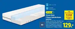 Lidl LIVARNO home 7-Zonen-Hybridschaum-Matratze Angebot