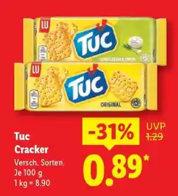 Lidl Tuc Cracker Angebot