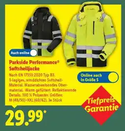 Lidl Parkside Performance Softshelljacke Angebot