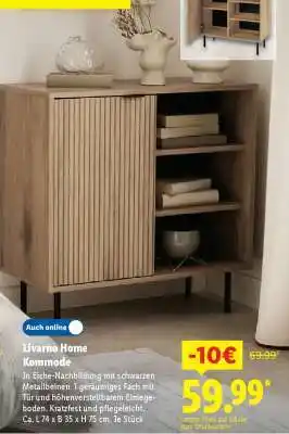 Lidl LIVARNO Home Kommode Angebot