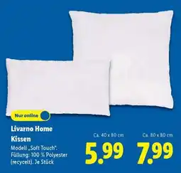 Lidl Livarno Home Kissen Angebot