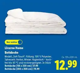 Lidl LIVARNO home Bettdecke Angebot