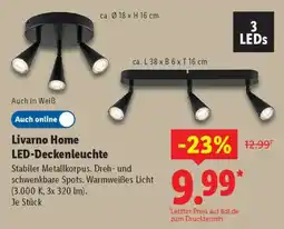 Lidl LIVARNO home LED-Deckenleuchte Angebot
