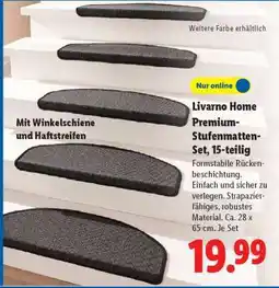 Lidl Livarno Home Premium-Stufenmatten-Set, 15-teilig Angebot