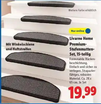 Lidl Livarno Home Premium-Stufenmatten-Set, 15-teilig Angebot