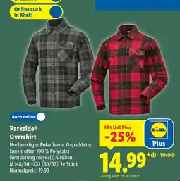 Lidl Parkside Overshirt Angebot