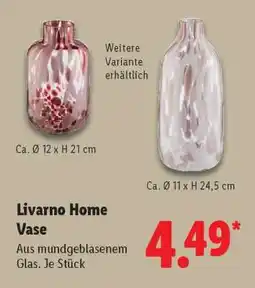 Lidl LIVARNO home Vase Angebot