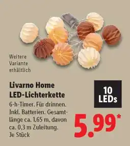 Lidl LIVARNO home LED-Lichterkette Angebot