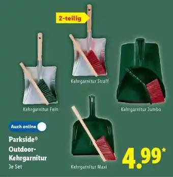 Lidl Parkside Outdoor-Kehrgarnitur Angebot