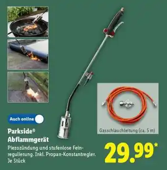 Lidl PARKSIDE Abflammgerät Angebot