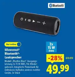 Lidl SILVERCREST Bluetooth - Lautsprecher Angebot
