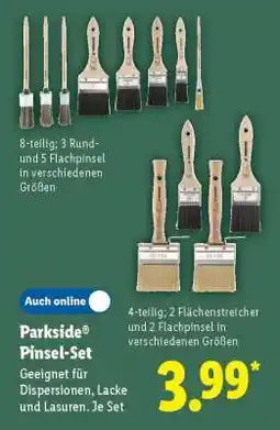 Lidl PARKSIDE Pinsel-Set Angebot