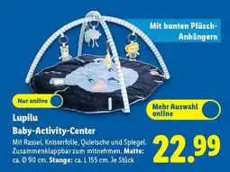 Lidl Lupilu Baby-Activity-Center Angebot