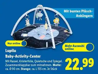 Lidl Lupilu Baby-Activity-Center Angebot