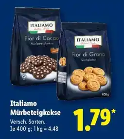 Lidl Italiamo Mürbeteigkekse Angebot