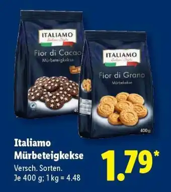 Lidl Italiamo Mürbeteigkekse Angebot
