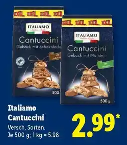 Lidl Italiamo Cantuccini Angebot