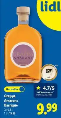 Lidl Grappa Amarone Barrique Angebot
