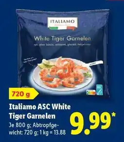 Lidl Italiamo ASC White Tiger Garnelen Angebot