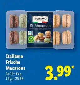 Lidl Italiamo Frische Macarons Angebot
