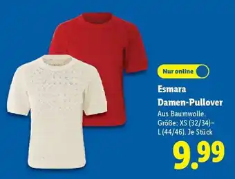 Lidl Esmara Damen-Pullover Angebot