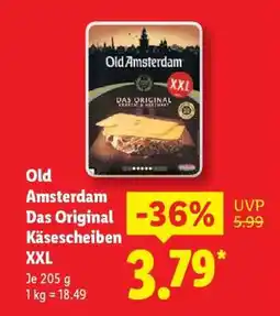 Lidl Old Amsterdam Das Original Käsescheiben XXL Angebot