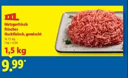 Lidl Metzgerfrisch Frisches Hackfleisch gemischt Angebot
