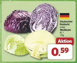 Famila Nord Ost Deutscher Rotkohl oder Weißkohl Angebot
