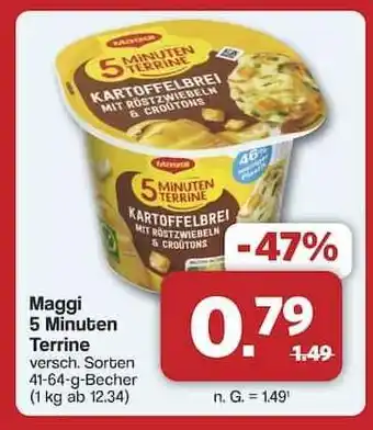 Famila Nord Ost Maggi 5-Minuten-Terrine Angebot