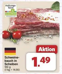 Famila Nord Ost Schweinebauch in Scheiben Angebot