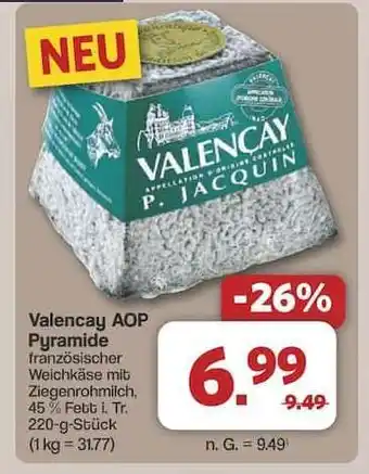Famila Nord Ost Valencay AOP Pyramide Angebot