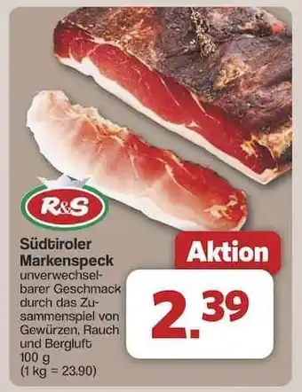 Famila Nord Ost Südtiroler Markenspeck Angebot