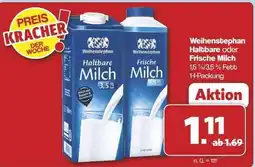 Famila Nord Ost Weihenstephan Haltbare oder Frische Milch Angebot