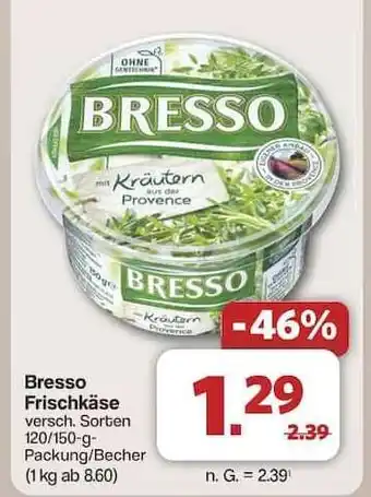 Famila Nord Ost Bresso Frischkäse Angebot
