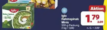 Famila Nord Ost Iglo Rahmspinat Minis Angebot