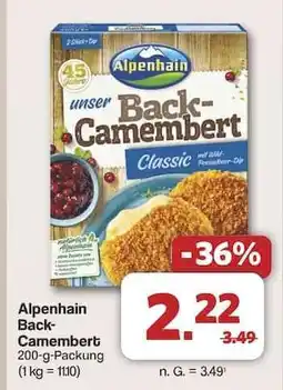 Famila Nord Ost ALPENHAIN BackCamembert Angebot