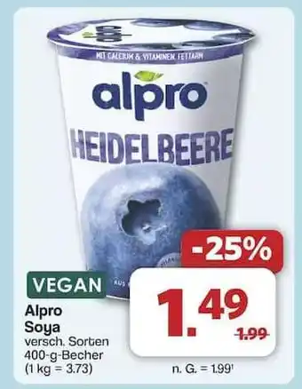 Famila Nord Ost alpro Soya Angebot