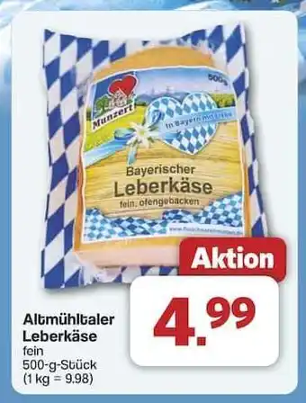Famila Nord Ost Altmühltaler Leberkäse Angebot